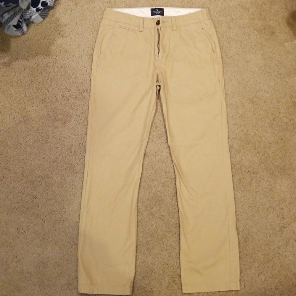 Men's American Eagle Tan Chinos